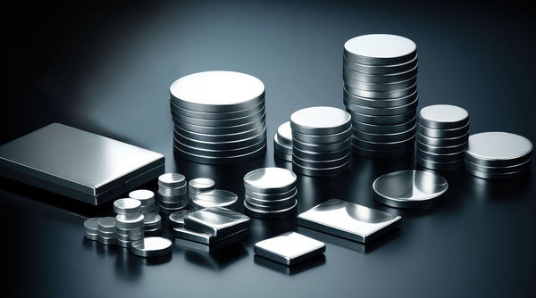 Magnets in various sizes and shapes